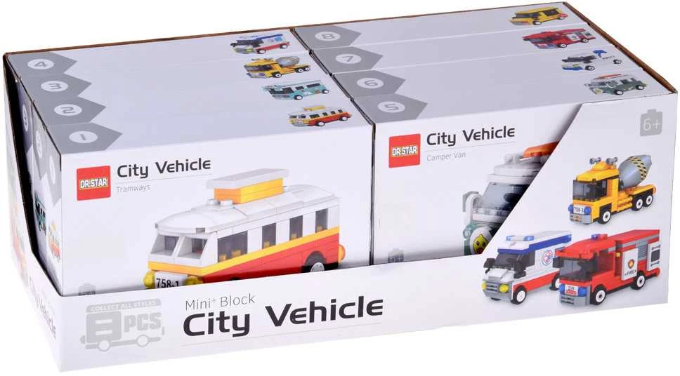 Konstruktoriaus rinkinys "CITY VEHICLE" (1 vnt.)