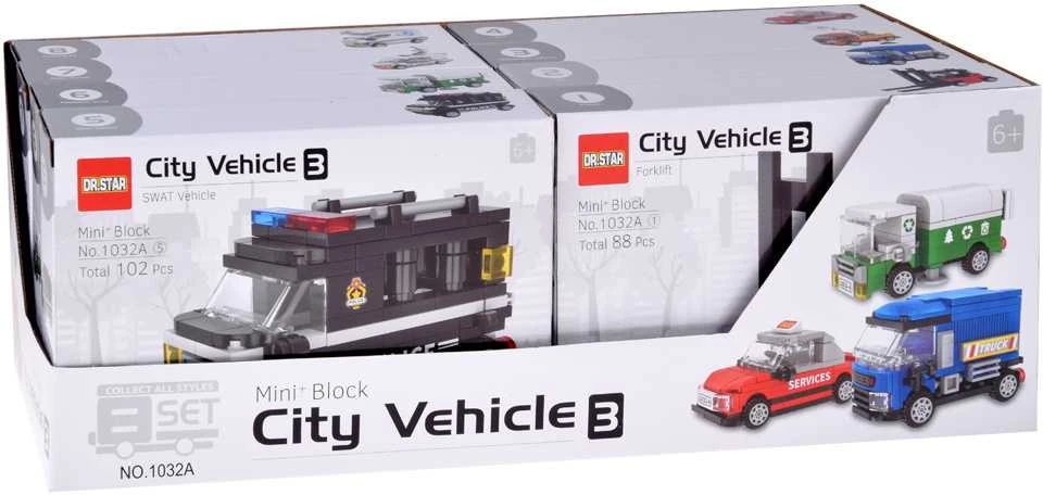 Konstruktoriaus rinkinys "CITY VEHICLE" (1 vnt.)
