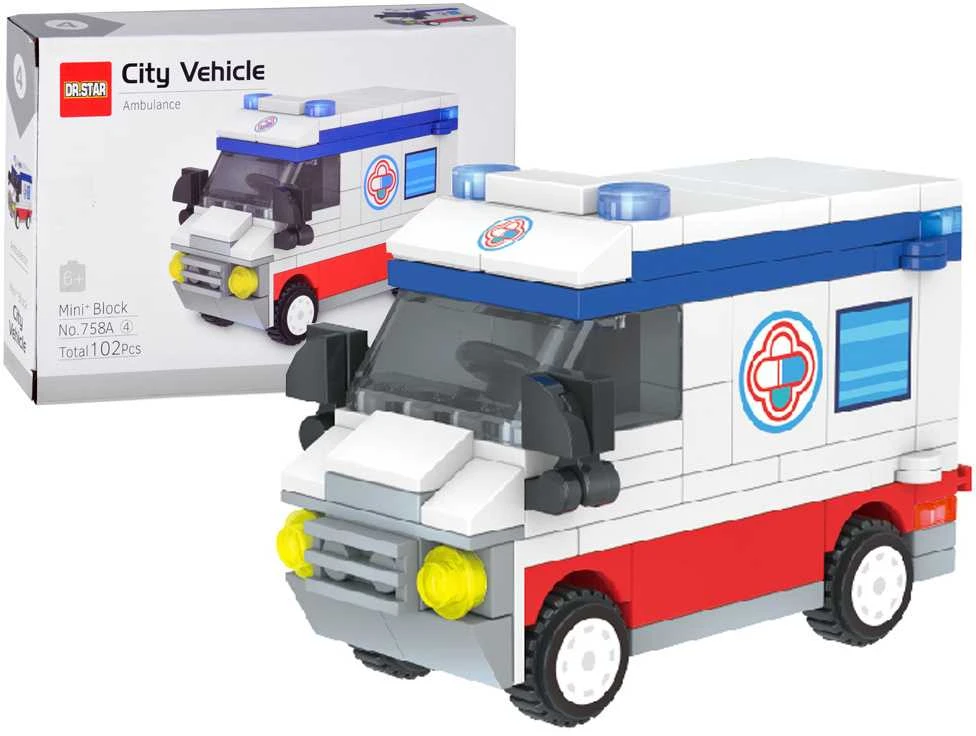 Konstruktoriaus rinkinys "CITY VEHICLE" (1 vnt.)