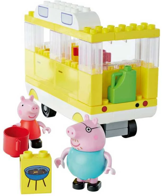 Konstruktoriaus rinkinys Peppa Pig kemperis, 52 el.