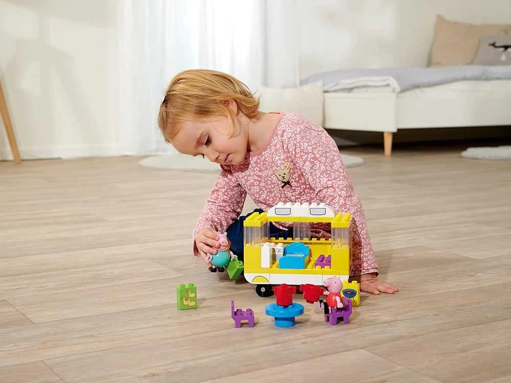 Konstruktoriaus rinkinys Peppa Pig kemperis, 52 el.