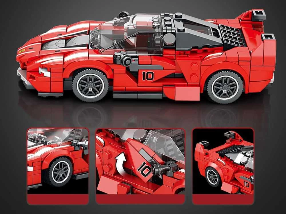 Konstruktoriaus rinkinys "Sportinis automobilis", 360 el.