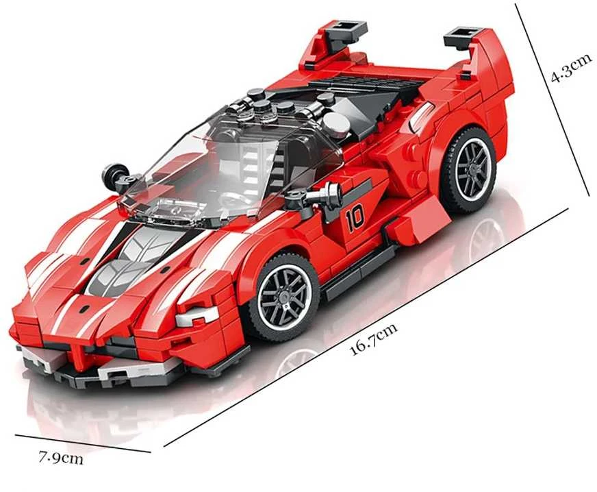 Konstruktoriaus rinkinys "Sportinis automobilis", 360 el.