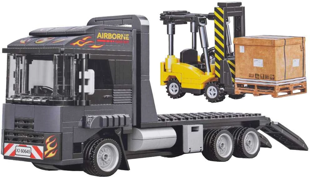 Konstruktoriaus rinkinys "Transporto priemonės", 404 el.