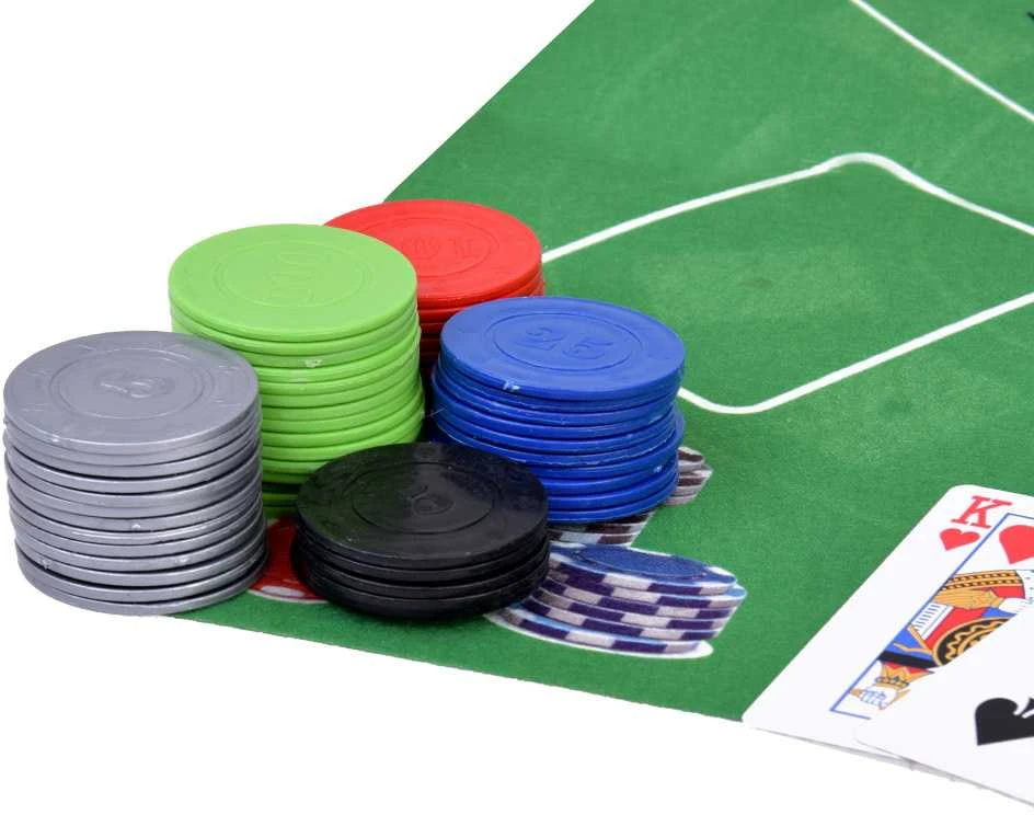 Kortų žaidimų rinkinys Pokeris ir „BlackJack“