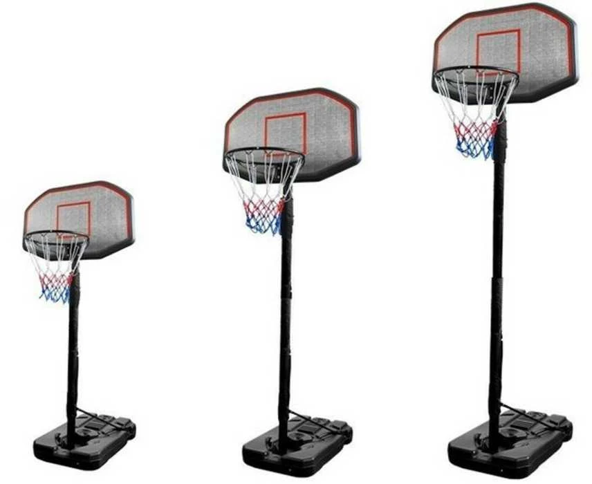 Krepšinio rinkinys su reguliuojamu stovu, 200-300 cm