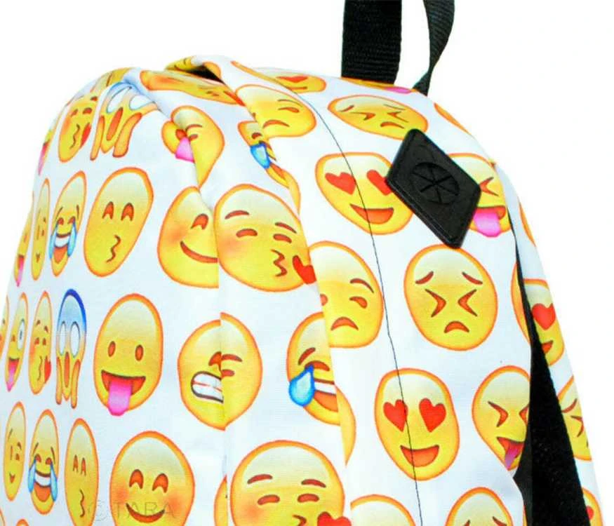 Kuprinė Emoji, balta