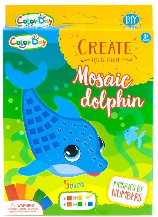 Kūrybinė mozaika Dolphin