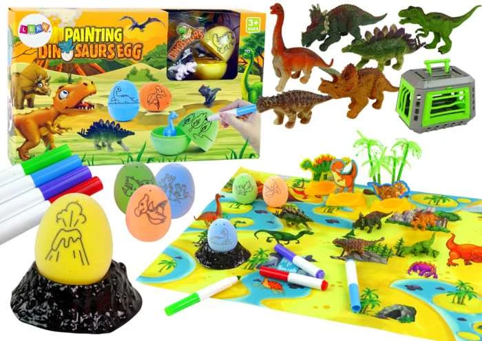 Kūrybinis DIY rinkinys Painting Dinosaurs Egg