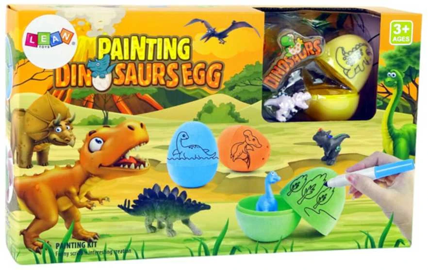 Kūrybinis DIY rinkinys Painting Dinosaurs Egg