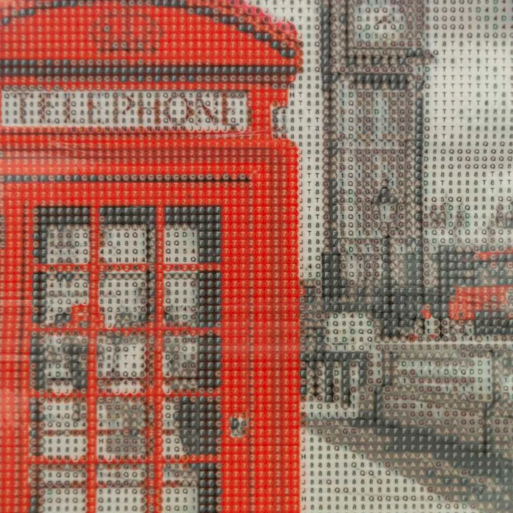 Kūrybinis rinkinys - deimantinė mozaika 3D "London"