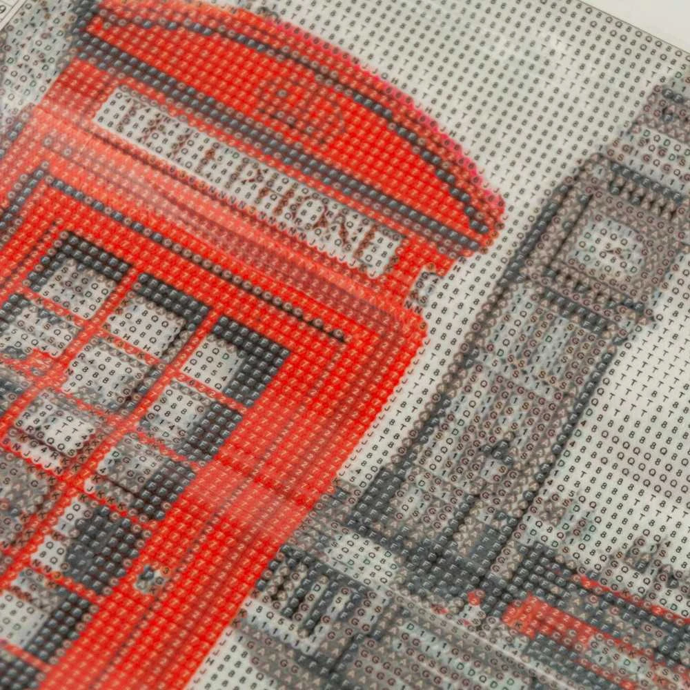 Kūrybinis rinkinys - deimantinė mozaika 3D "London"