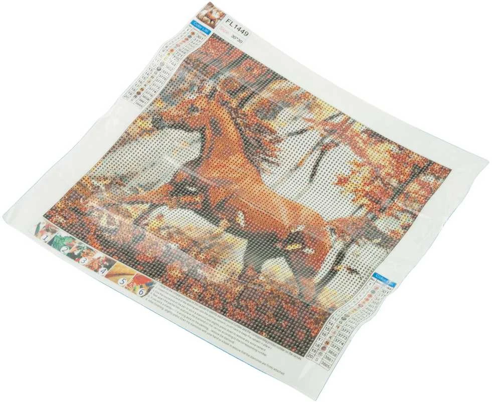 Kūrybinis rinkinys - deimantinė mozaika 3D Žirgas