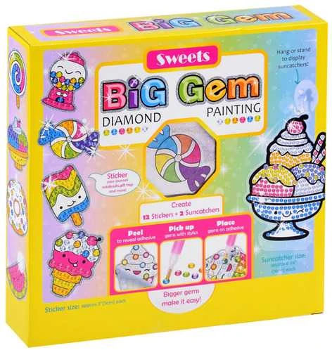 Kūrybinis rinkinys Diamond Painting Sweets