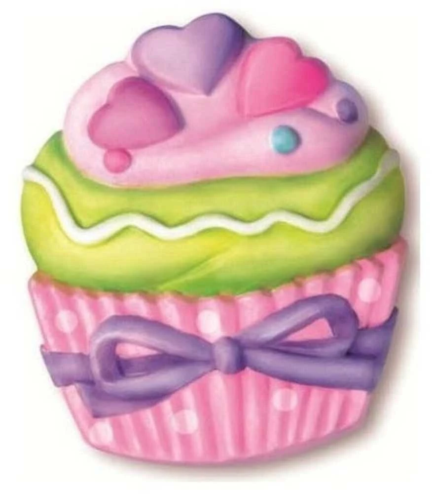 Kūrybinis rinkinys magnetukams iš gipso gaminti "Cupcake"