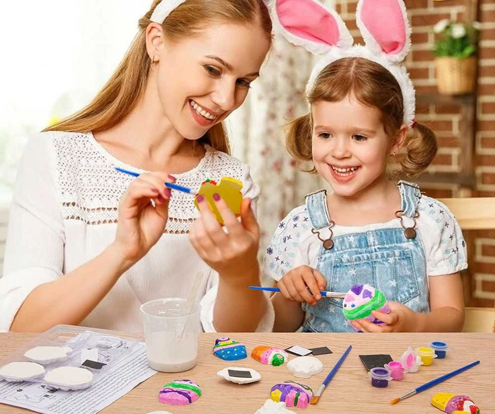 Kūrybinis rinkinys magnetukams iš gipso gaminti "Cupcake"
