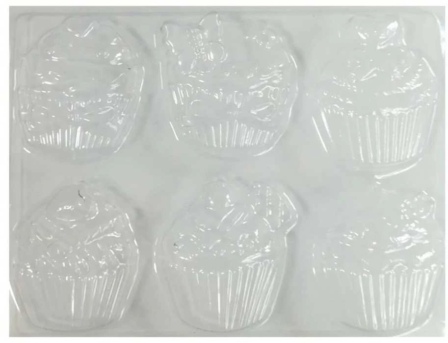 Kūrybinis rinkinys magnetukams iš gipso gaminti "Cupcake"
