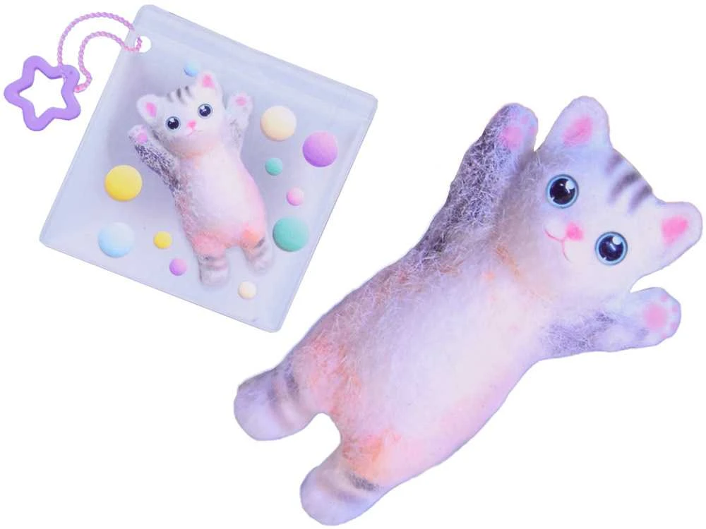 Kūrybinis rinkinys raktų pakabuko "3D Simulated Cat" gamybai