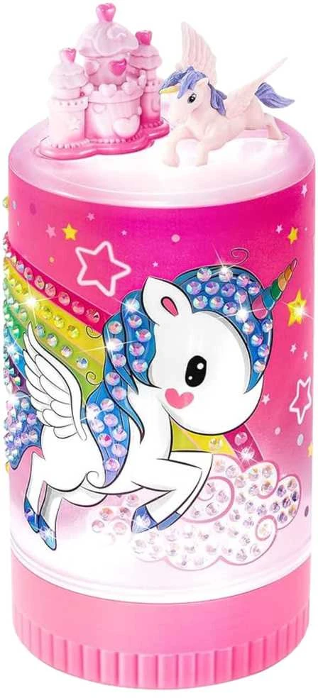 Kūrybinis rinkinys "Unicorn Diamond Painting LED Light"