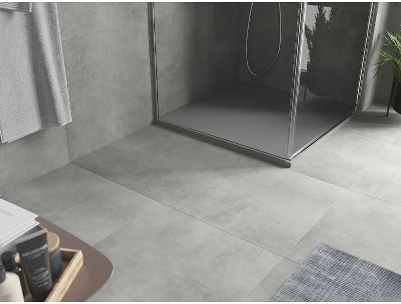 Kvadratinis dušo padėklas Mexen Hugo SMC, 70 x 70 cm, Pilkas