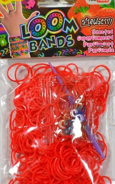 Kvepiančių gumyčių rinkinys apyrankėms Loom Bands, 300 vnt.