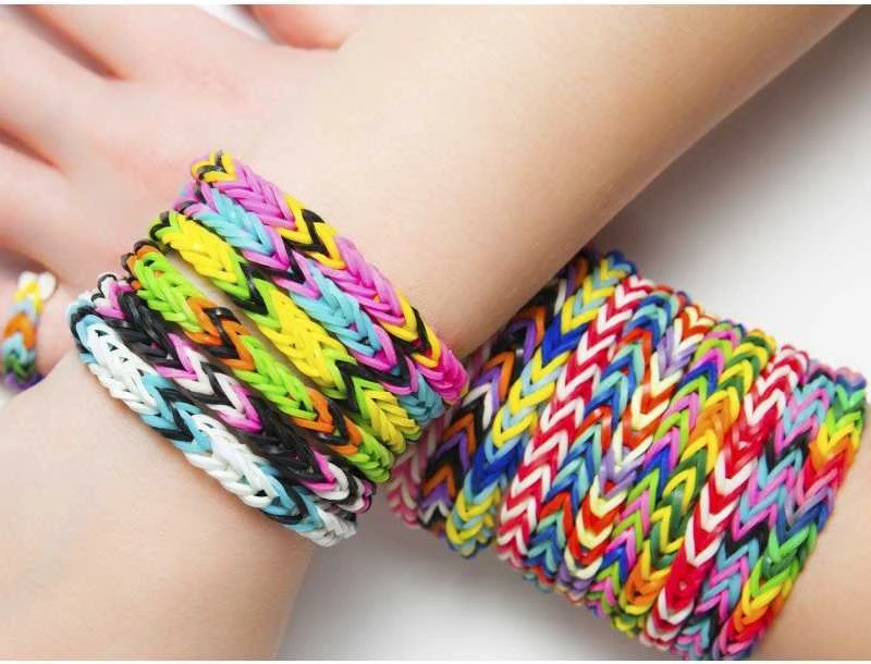 Kvepiančių gumyčių rinkinys apyrankėms Loom Bands, 300 vnt.