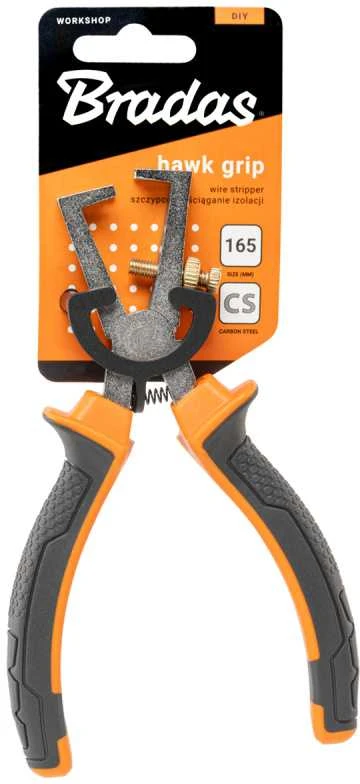 Laidų nuėmimo replės Bradas HAWK GRIP HOME & GARAGE, 165 mm