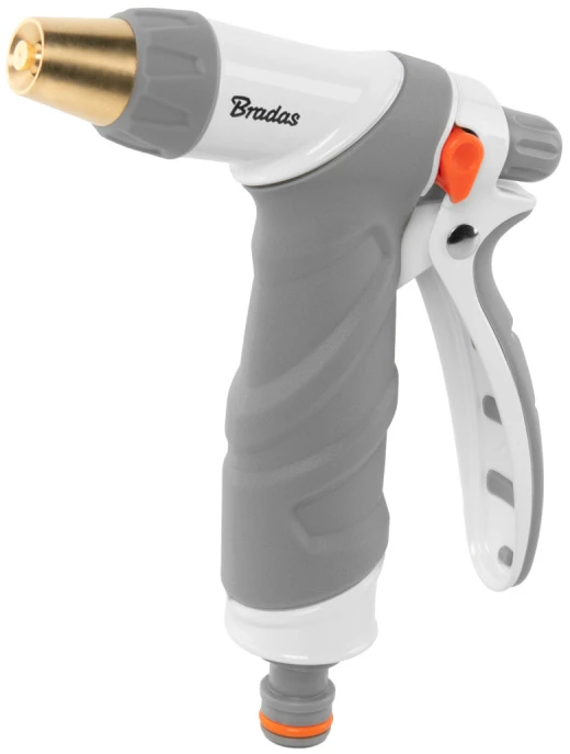 Laistymo pistoletas Bradas Baltas LINE TECH FLOW, 3 funkcijų, baltas