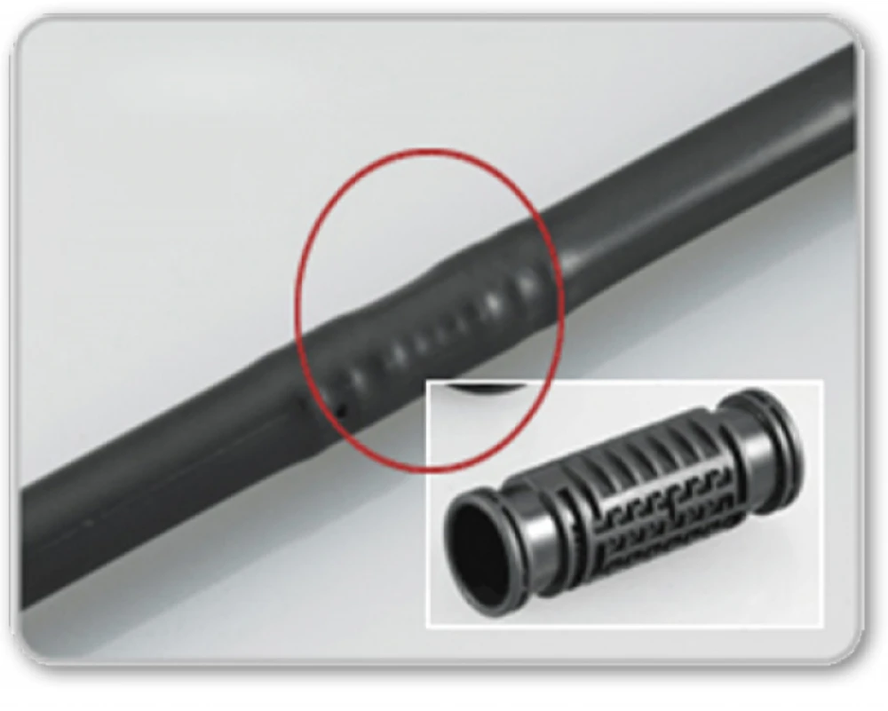 Lašelinio laistymo žarna Bradas WATERMIL DRIP BROWN, 100 m (16 / 1,0mm / 40cm / 1,6l/h)