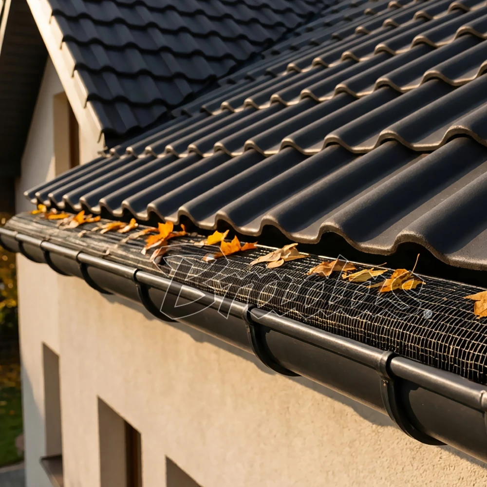 Latakų apsauginis tinklas Bradas, 125 - 150 mm / 1,5 m, 280 g/mb
