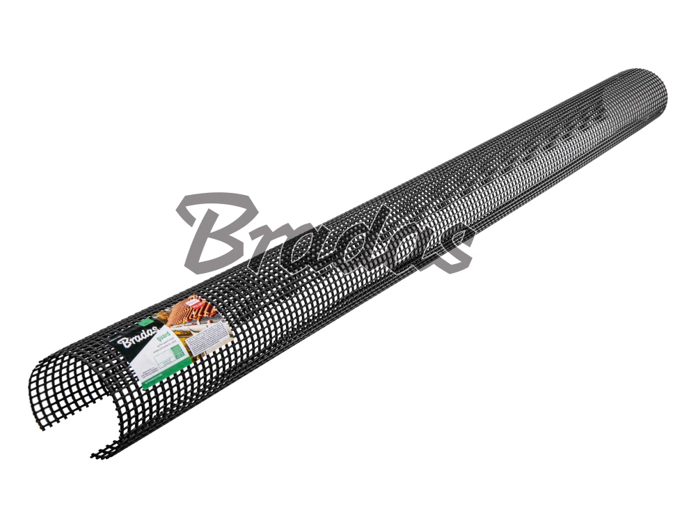 Latakų apsauginis tinklas Bradas, 125 - 150 mm / 1 m, 280 g/mb