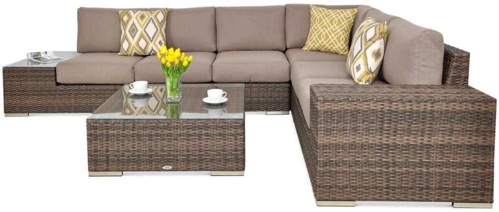 Lauko baldų komplektas AVOCADO, Brown