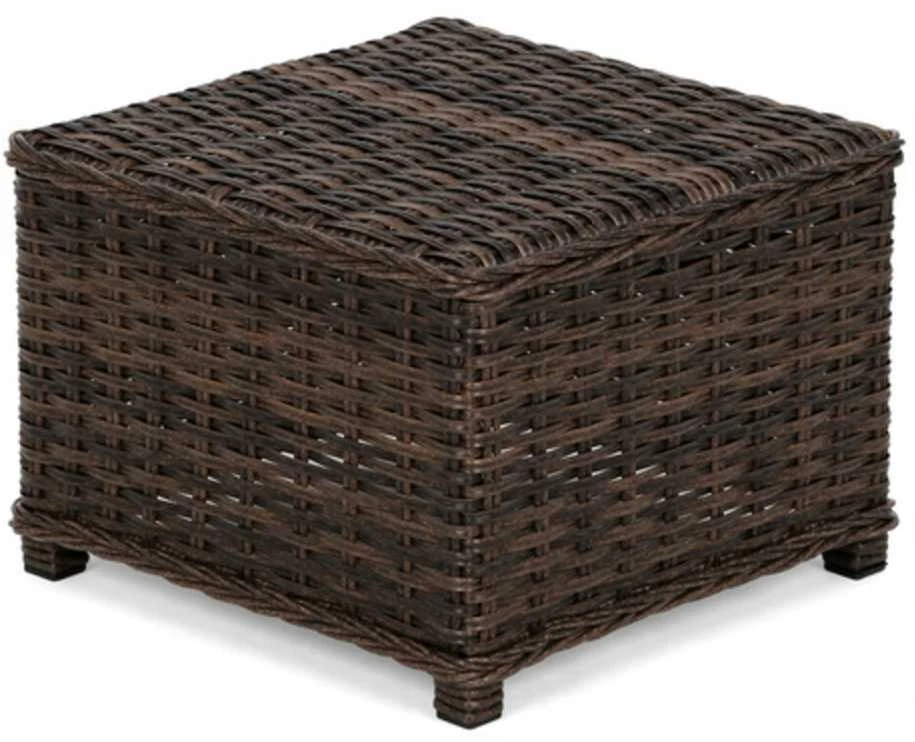 Lauko baldų komplektas Bergamo, Brown Mat / Brown Melange