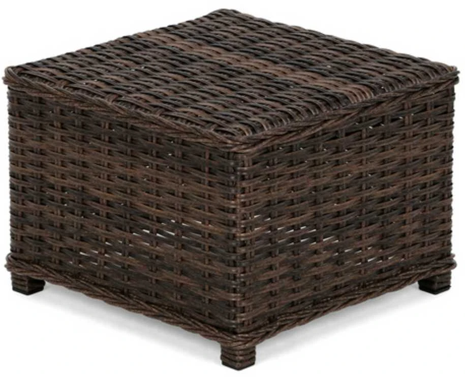 Lauko baldų komplektas Bergamo, Brown Mat / Brown Melange