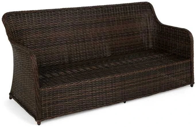 Lauko baldų komplektas Bergamo, Brown Mat / Brown Melange