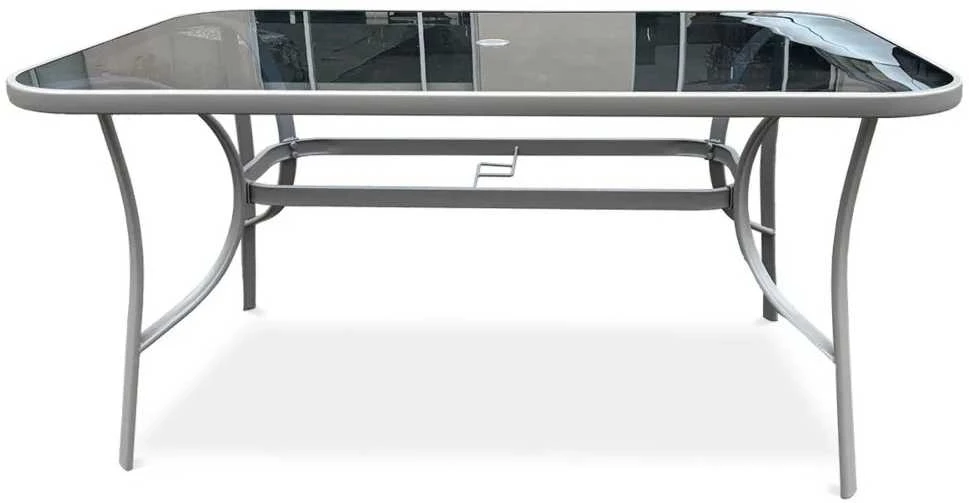 Lauko baldų komplektas Bologna, 150 cm, 6+1, Light rusvai gelsvas