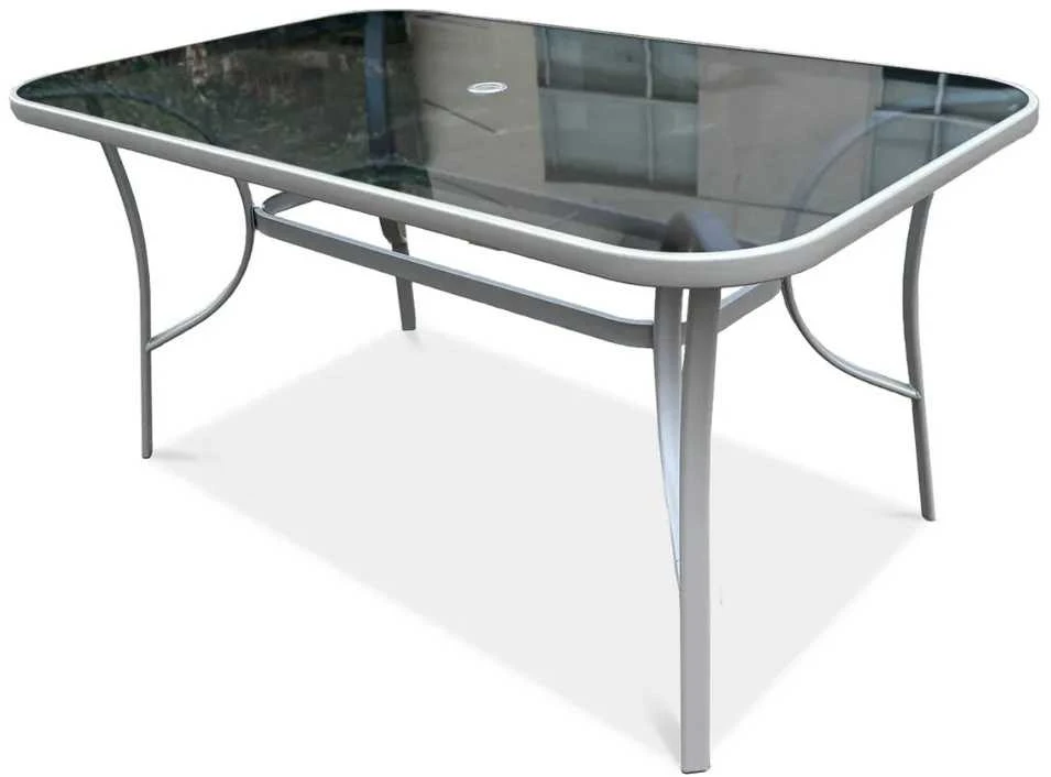 Lauko baldų komplektas Bologna, 150 cm, 6+1, Light rusvai gelsvas