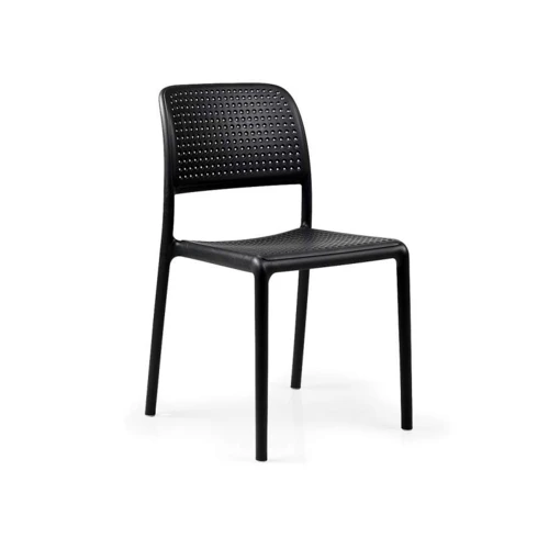 Lauko baldų komplektas BORA BISTROT/CLIP 4+1, Antracite