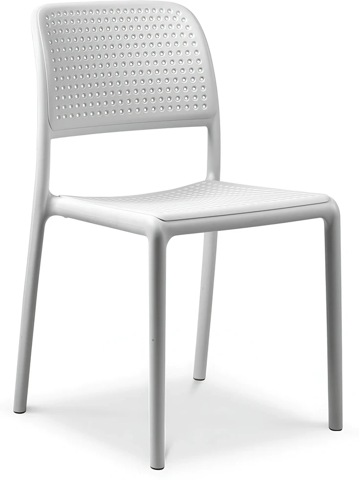 Lauko baldų komplektas BORA BISTROT/STEP 2+1, Bianco