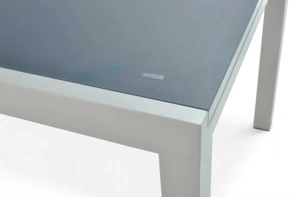 Lauko baldų komplektas Brisbane, 250 cm, 8+1, Taupe