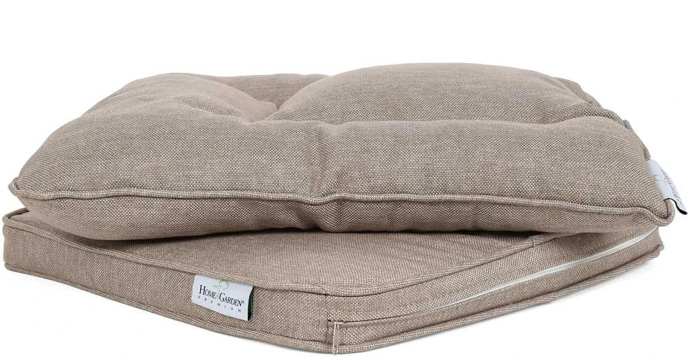 Lauko baldų komplektas Bristol 180 cm, 6+1, Brown Mat / Brown Melange