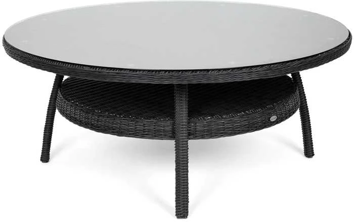 Lauko baldų komplektas Bristol Round Elegant 180 cm, 8+1, Pilkas / Pilkas Melange