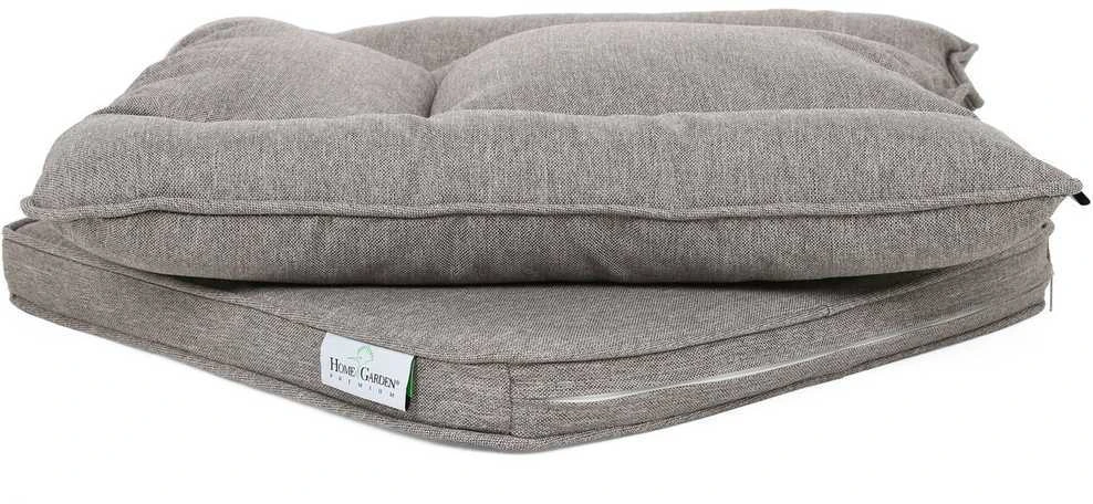 Lauko baldų komplektas Bristol Round Elegant 180 cm, 8+1, rusvai gelsvas / rusvai gelsvas Melange