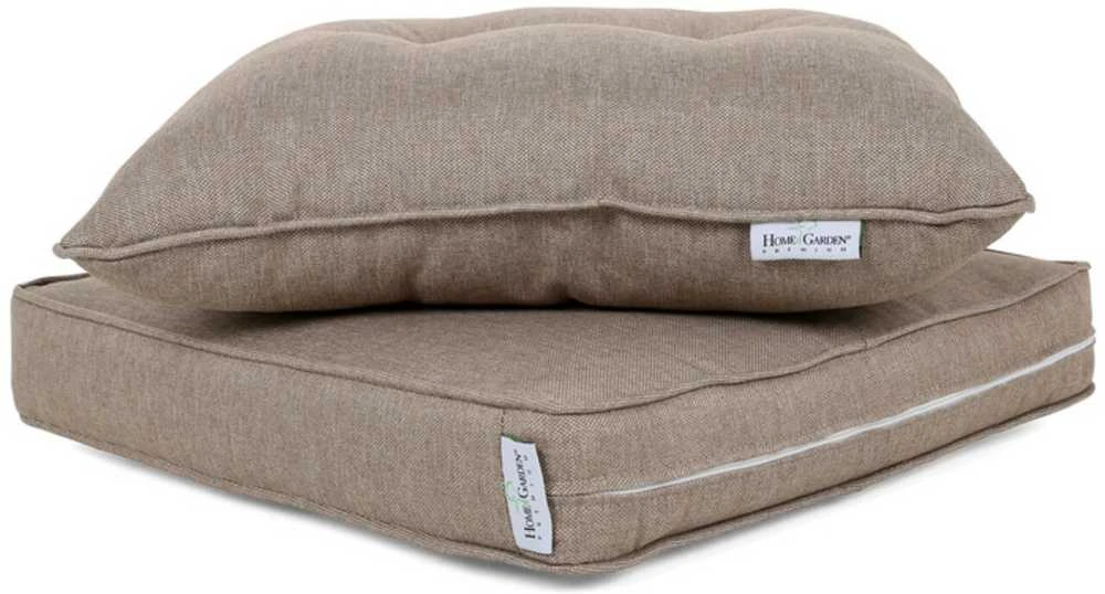 Lauko baldų komplektas California Corner, dešininis, Brown Mat / Brown Melange