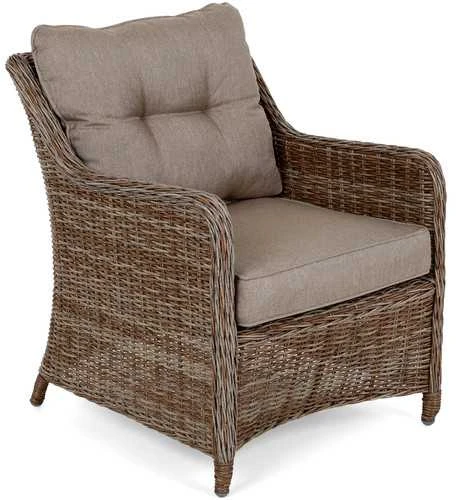 Lauko baldų komplektas California Corner, dešininis, Ginger / Brown Melange
