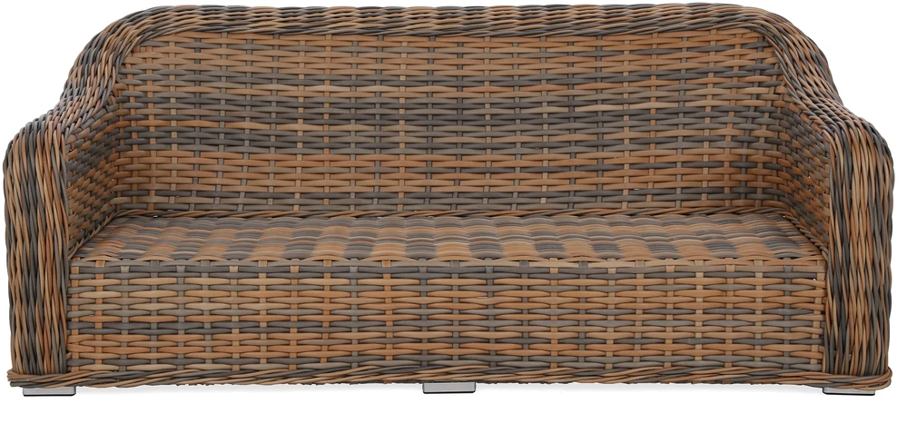 Lauko baldų komplektas Foggia Flex, Ginger Melange / Dark Pilkas