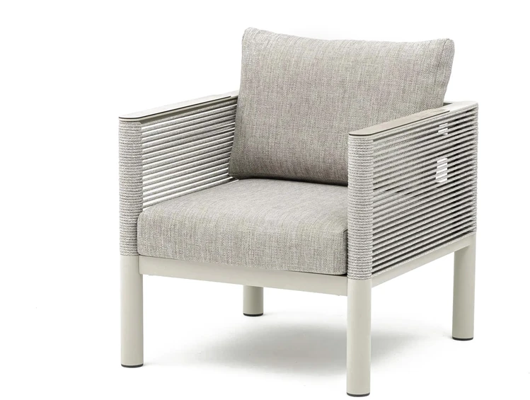 Lauko baldų komplektas GENEVA PREMIUM, Melange Pilkas