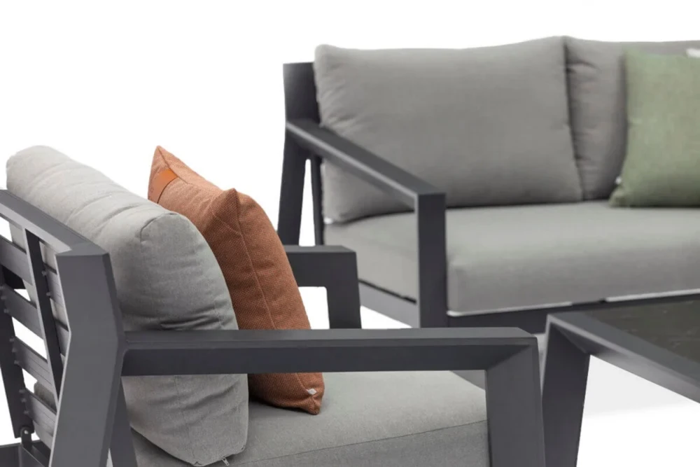Lauko baldų komplektas HENDERSON CAFFE, Anthracite