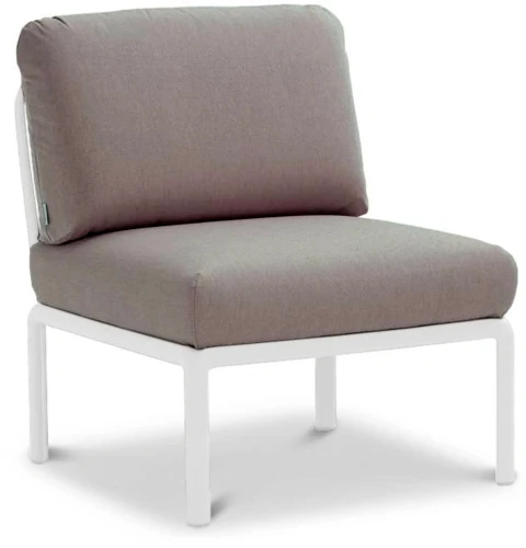 Lauko baldų komplektas KOMODO Corner, Bianco Grigio