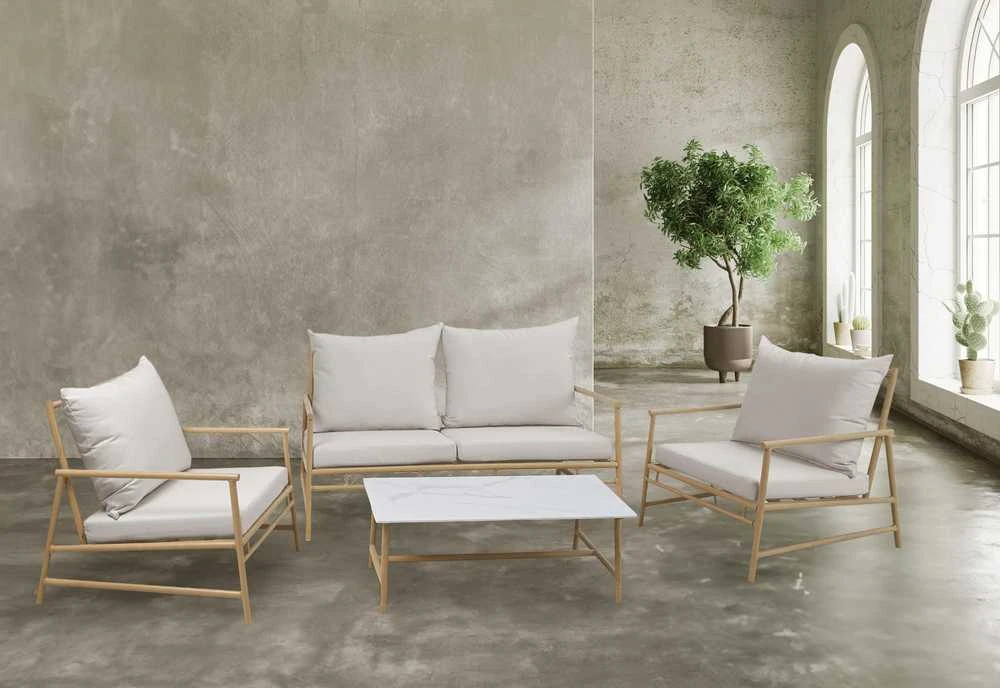 Lauko baldų komplektas Lardos, beige